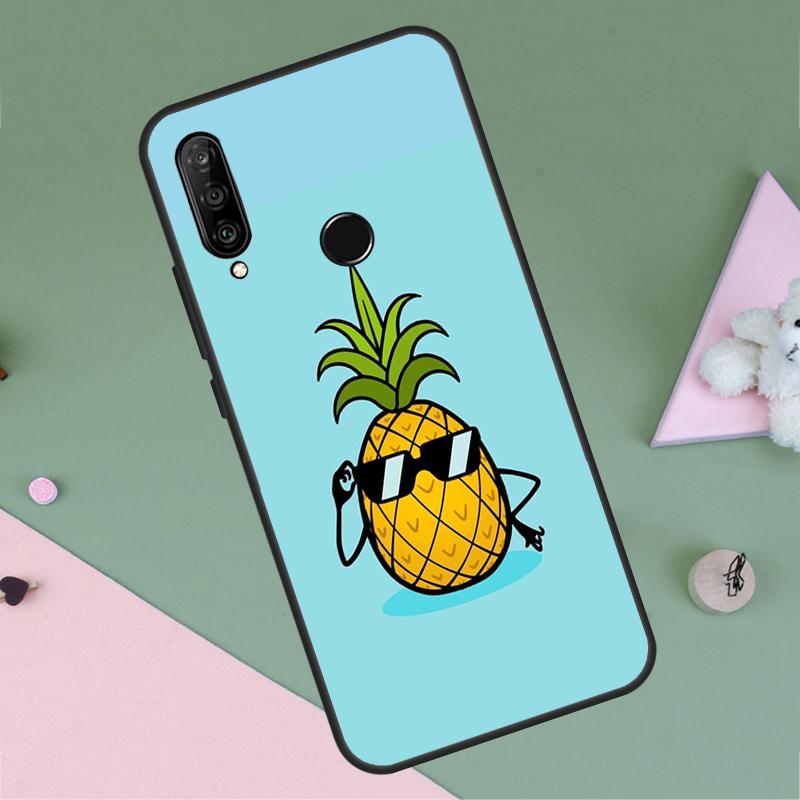 Tropical Pineapple For Huawei Nova 12i 12s 11i 8i 7i 9 10 SE Y90 Y60 Y70 Y72 Y61 Y91 P30 P40 Lite P60 Pro Case