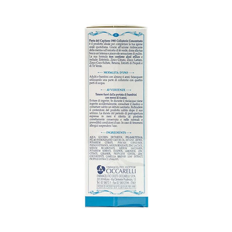 Pasta Del Capitano 1905 Premium Mouthwash 100ml