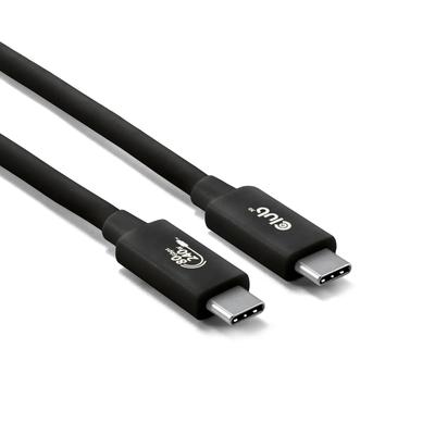 Club 3D USB 80Gbps USB-IF Certified 240W 8K240Hz Type-C 1.2m Cable (Black) (CAC-1570)