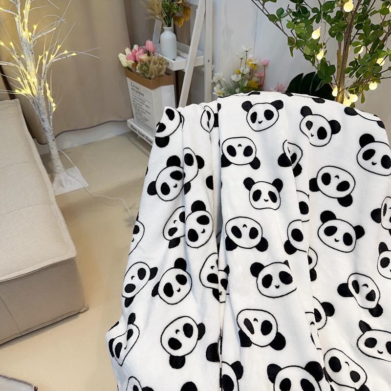 Shining Planet Girl Flannel Blanket | Warm Four Seasons Office Nap Air Conditioning Blanket