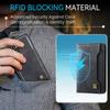 For iPhone 16 Case AUTSPACE A13 Vintage Leather Back Cover with Magnetic Detachable Card Bag