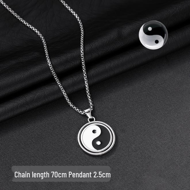 Trendy Men's Clavicle Necklace: Versatile, High-End, Simple Hip Hop Jewelry