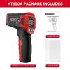 HT650 Digital Infrared Laser Temperature Non-contact Industrial Laser Temperature Meter Temperature Gun Tester