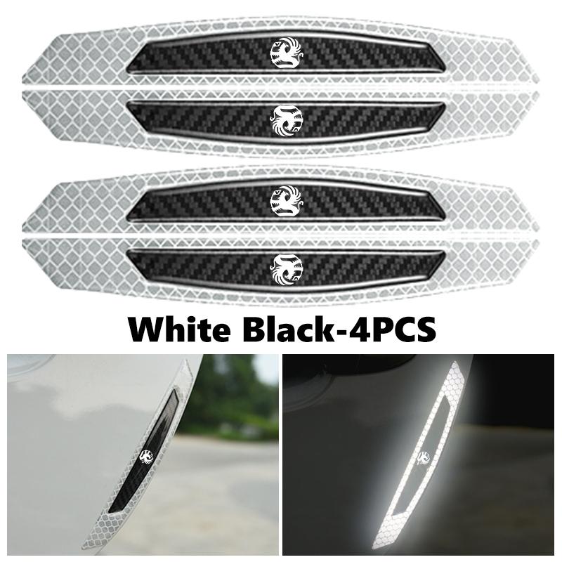 For Vauxhall Car Motorcyle Reflector Sticker Warning Strip Saftety Mark Night Reflective Accessories Tigra Corsa VXR Astra D G J