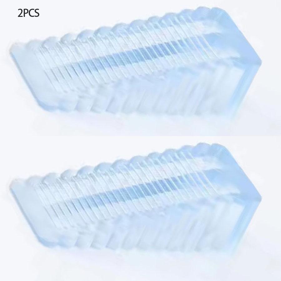 Silicone Door Stop Wedge Safety Stoppers Reusable Shock Absorbent Home Office Anti-Folder Hand Door Stopper Anti-collision Stop