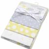 4Pcs Pack 76x76cm Receiving Baby Blanket Super Soft Baby Bedsheet Blanket  DIY Quilting Sewing