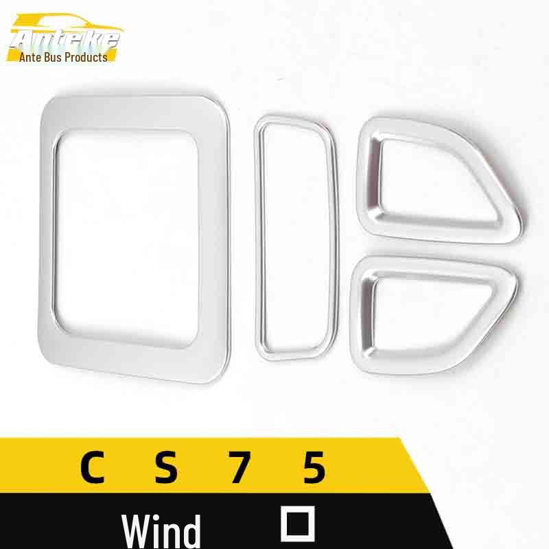 CS75 Air Outlet Ring and Console Decorative Sticker for Car Accessories