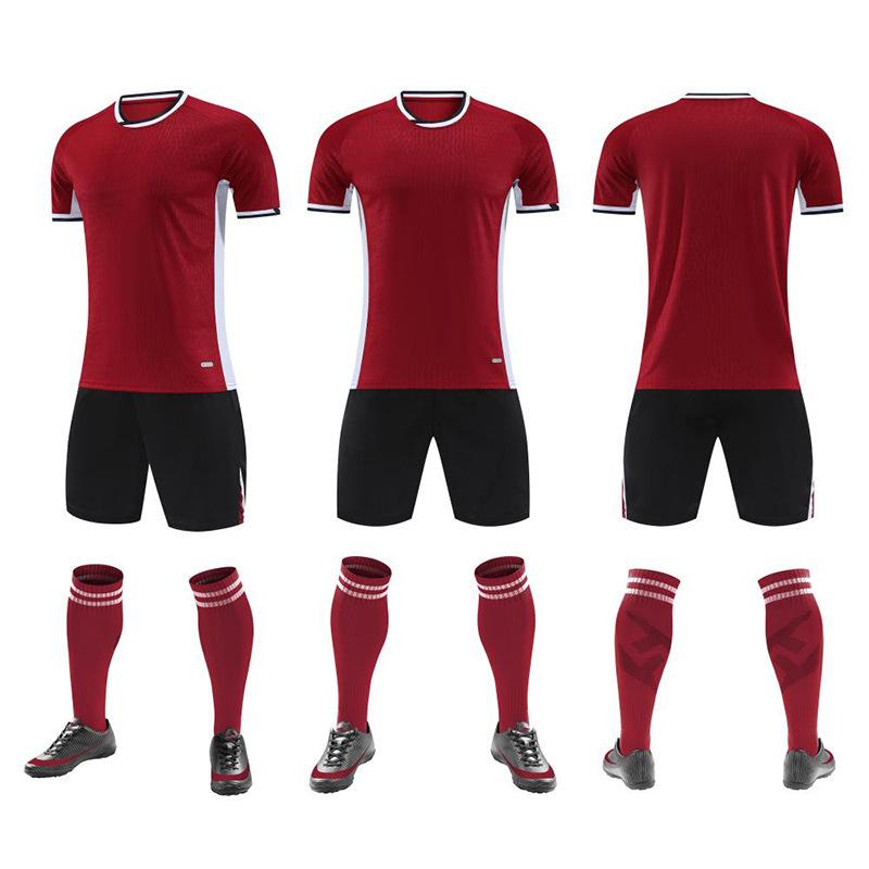 Football jersey set printing men's and women's adult football game jersey children's training jersey football jersey clothing print