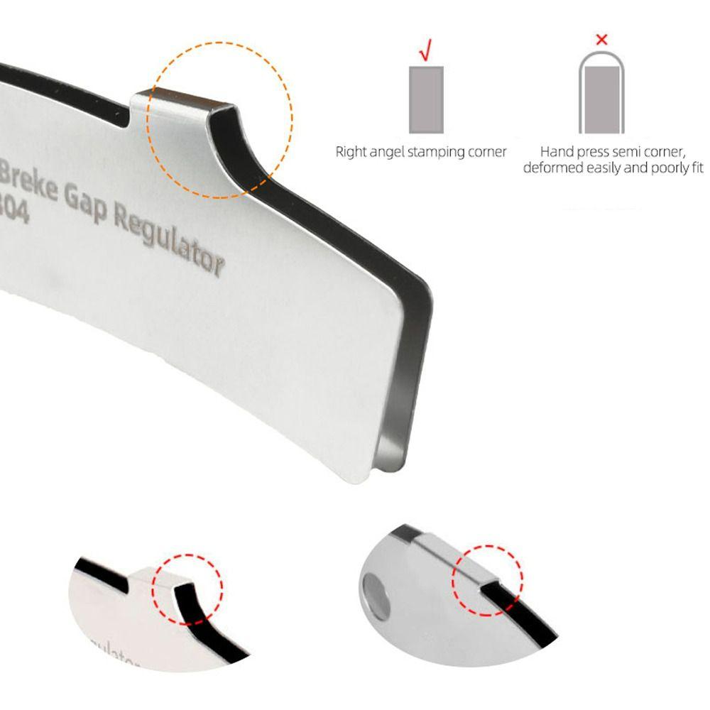 Disc Brake Pads Bike Brake Rotor Alignment Tool Disc Brake Gap Regulator Disc Brake Adjuster