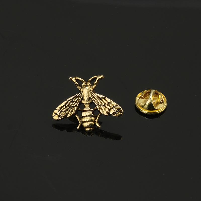 High-End Bee Brooch: Men's & Women's Trendy Jewelry Lapel Pin