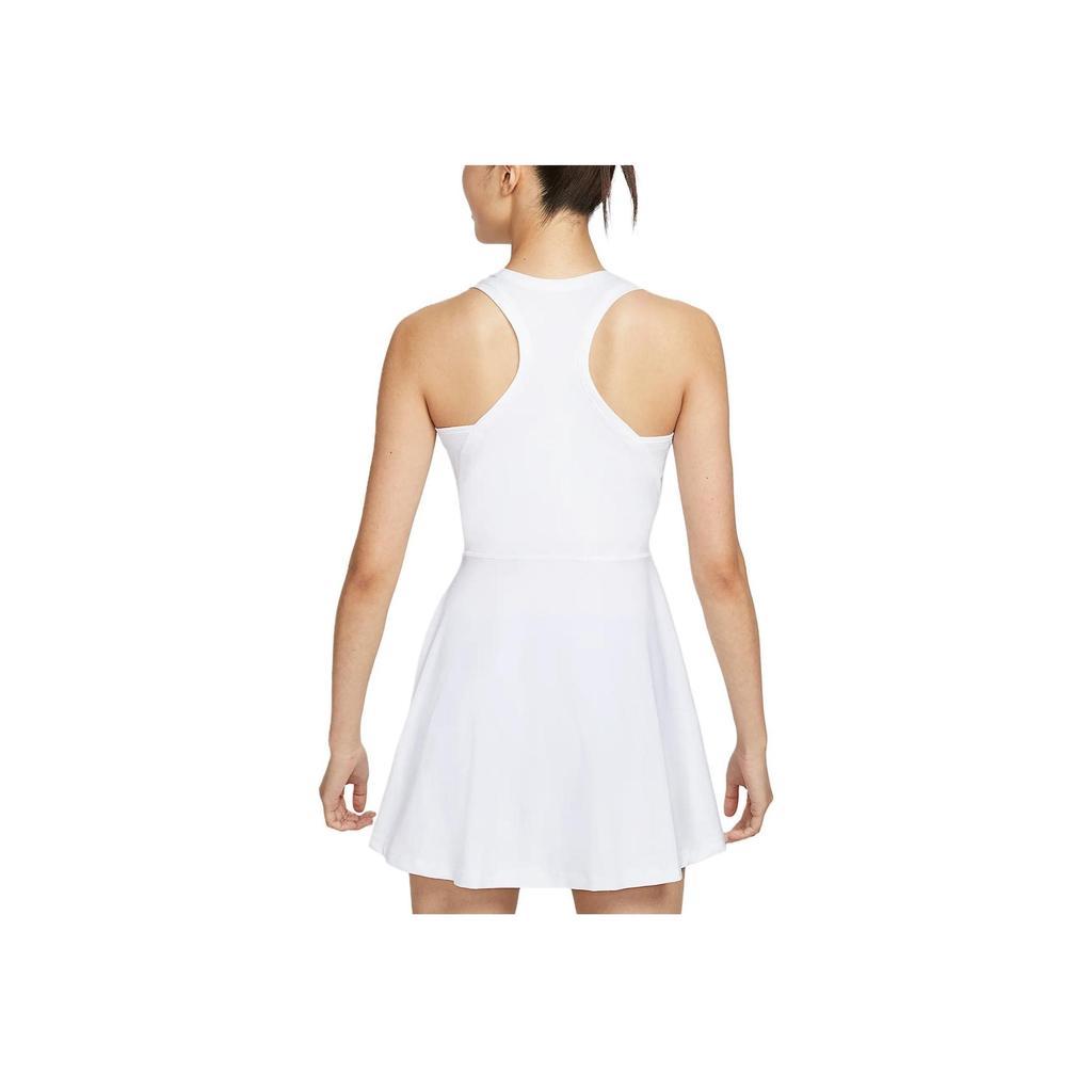 Nike Victory Dri-Fit Comfortable Stylish Fitted Versatile Tennis Shirt Women Tops White FQ1781-100