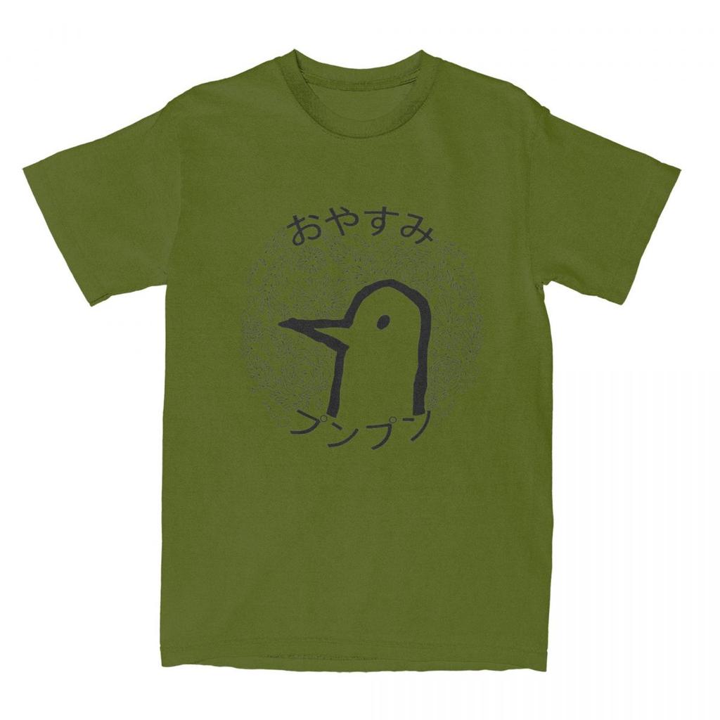 Goodnight Punpun T-Shirts for Men Oyasumi PunPun Novelty Cotton Tees O Neck Short Sleeve T Shirt Unique Tops