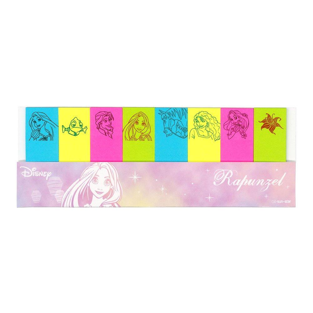 Канцтовары Sunstar Disney Тонкие стикеры S2809370 Рапунцель 8 дизайнов