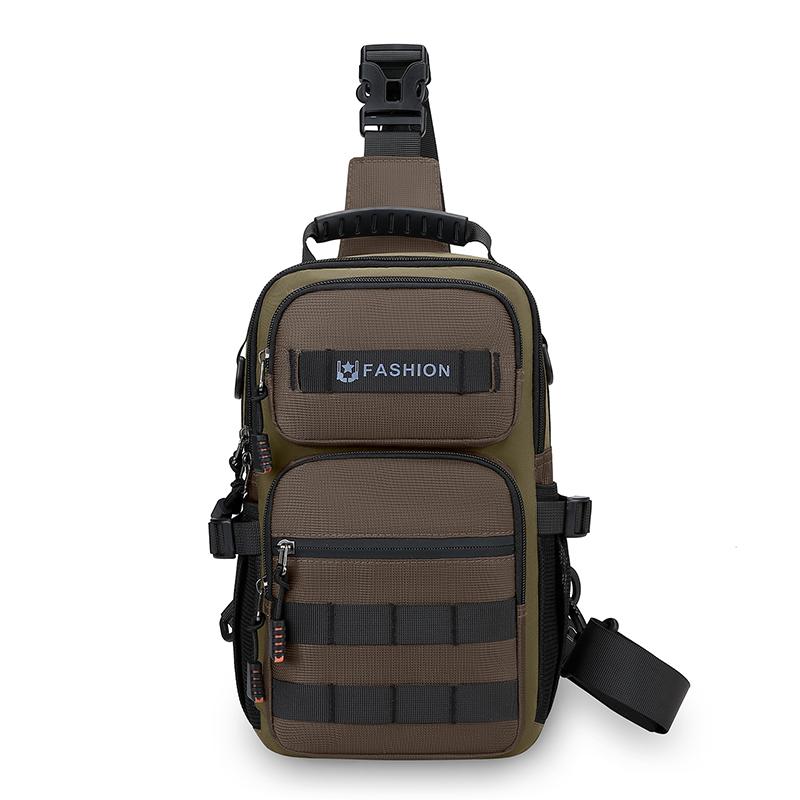 Hiking Chest Bag Travel Multifunctional Molle Backpack Lightweight Handbag Outdoor Cycling Climbing Rig Pouch Large Funny Pack