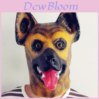 Pudl Vlk Husky Maska Latexový Kostým Domácího Psa Na Vánoce A Halloween