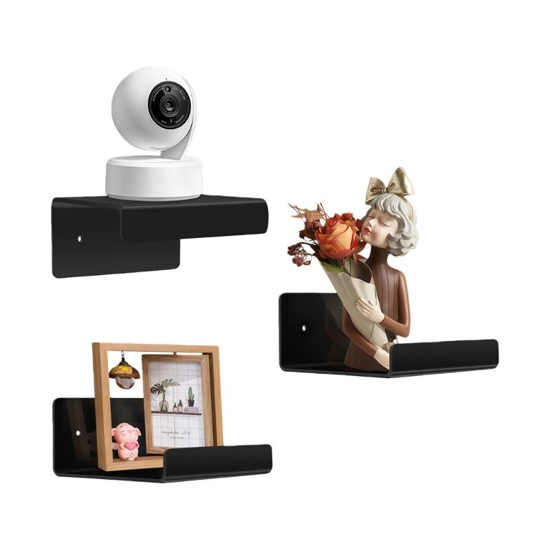 Wall Mounted Organizers Set Heavy Duty Anti Deformation Shelves Easy Installation Security Device Storage Rack