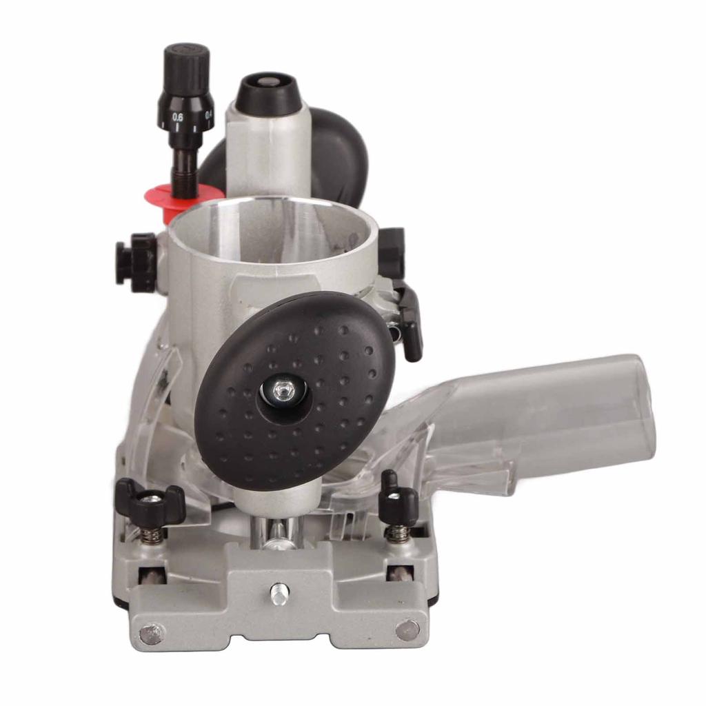 Kompakter Oberfräsen-Tauchfuß-Satz Doppelgriff Trimmmaschine Abdeckung Transparente Schutzabdeckung