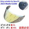 Visiera per Casco AGV K3 Nuovo Modello E2206 Occhiali per Casco da Moto Lente per Casco da Moto accessori moto