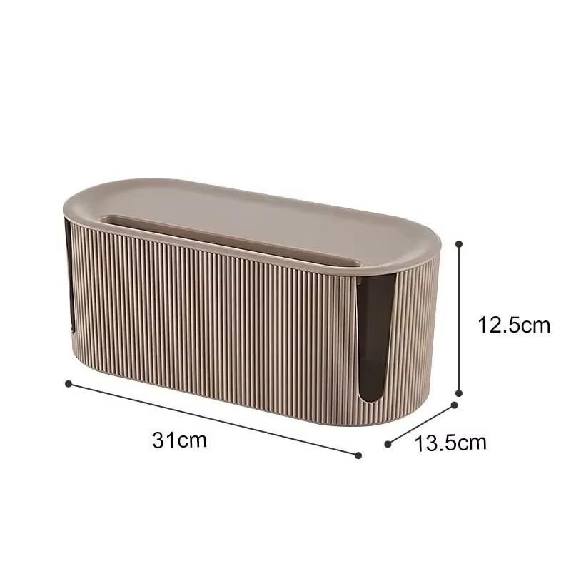 Plug-in Board Storage Box Data Cable Socket Plug-in Power Cable Organizer Wiring Board Concentrator Artifact Wire Storage Boxes