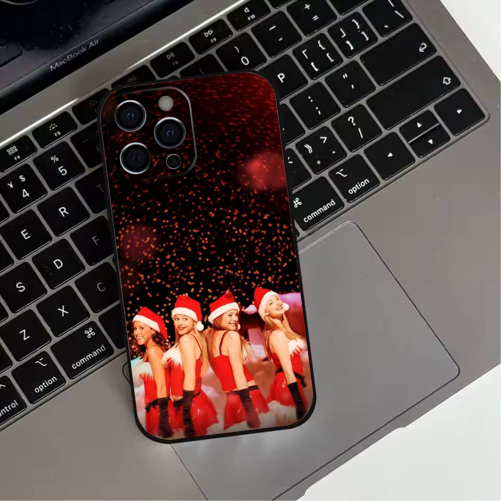 Movie M-Mean G-Girls  Phone Case For iPhone 17,16,15,14,13,12,11 Plus,Pro Max,XS,Soft Silicone Black Cover