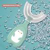 Children's Toothbrush Baby U-shaped Toothbrush Soft Silicone Teethers Newborn Brush Kids Teeth Oral Care Cleaning Health