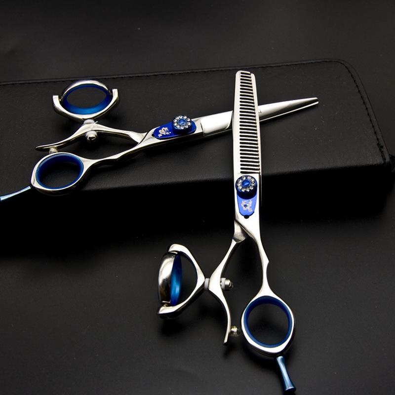 Gongping Scissors Movable Handle Premium 440C High-Quality Haircut Scissors Hairdressing Scissors