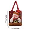 Christmas Tote Bags  Santa Snowman Fawn Gift Bags Children Gift Bags Candy Bags