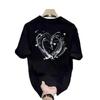 Trendy Brand Short-Sleeved Pure Cotton Men'S Printed T-Shirt Trendy Men'S And Women'S Versatile Round Neck T-Shirt Men'S