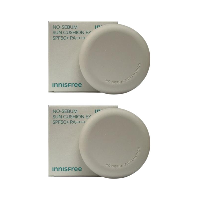 Innisfree No-Sebum Sun Cushion 14g | SPF50+ PA++++ UV Protection & Sebum Control