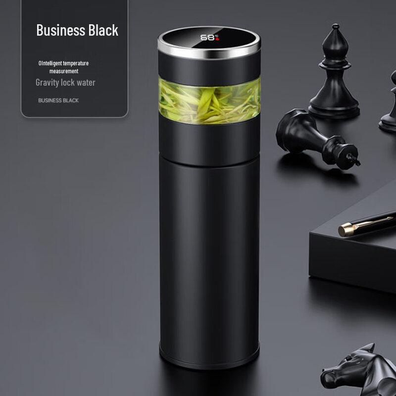 Smart Temperature Display Tea Infuser Insulated Mug