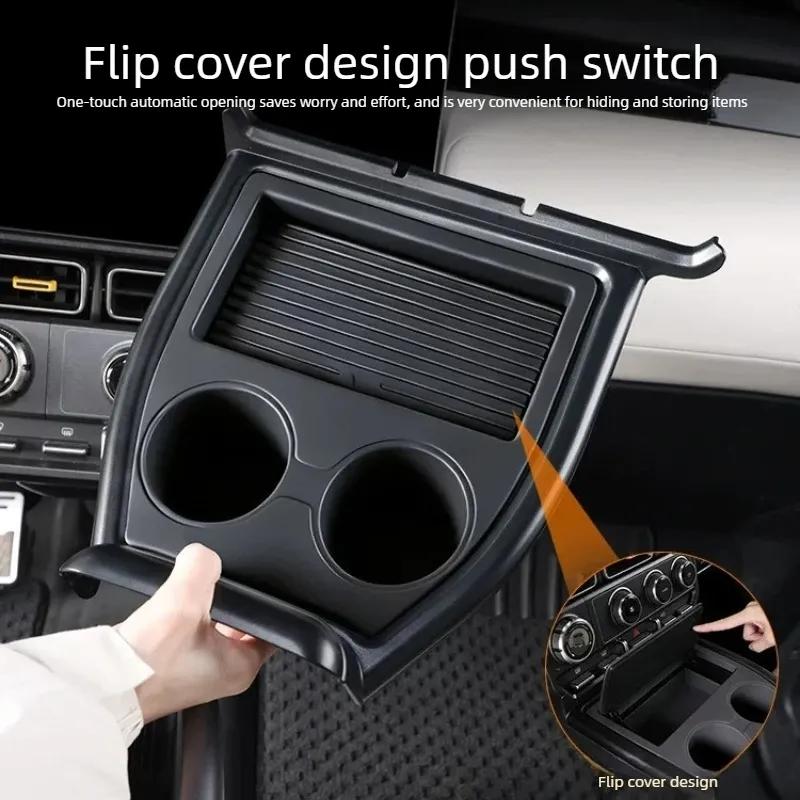 Central Control Front Expansion Storage Box Storage Water Cup Holder Modification Car Accessories For Chery ICAUR V23 2024-2026