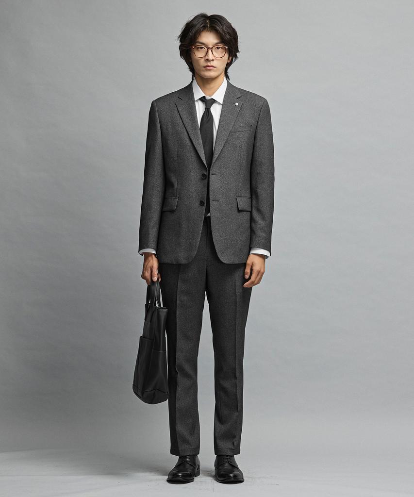 STCO Easy Care Suit Set_Two-Tone Gray (Classic Fit)_Ssjvc52Set (B Type)