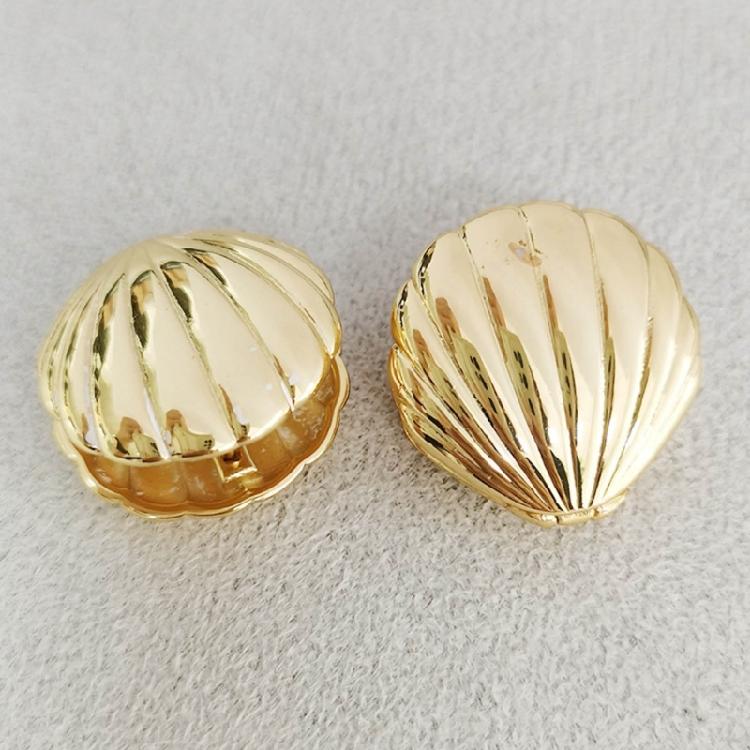 Small Shells Shaped Metal Earring Sweet Cool Studs Earring Cartilage Jewelry