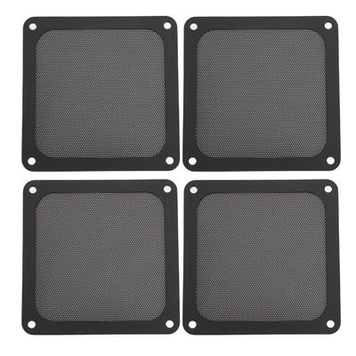 4PCS PC Fan Dust Filter Magnetic Frame 120mm PVC Computer Cooler Fan Dust Filter Mesh Grills for Chicken Coop Vent Fan