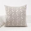 100%Polyester Jacquard Pillowcase Geometric Patterned Sofa Lumbar Pillow Covers For Spring, Summer, Autumn, And Winter Seasons