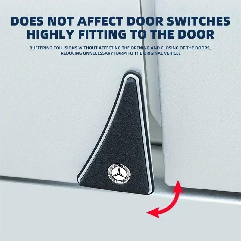 2Pcs Car Door Protector Anti-collision Strip Sticker Corner Cover Accessories For Mercedes Benz W166 W212 W213 W246 W176 W205 GX6