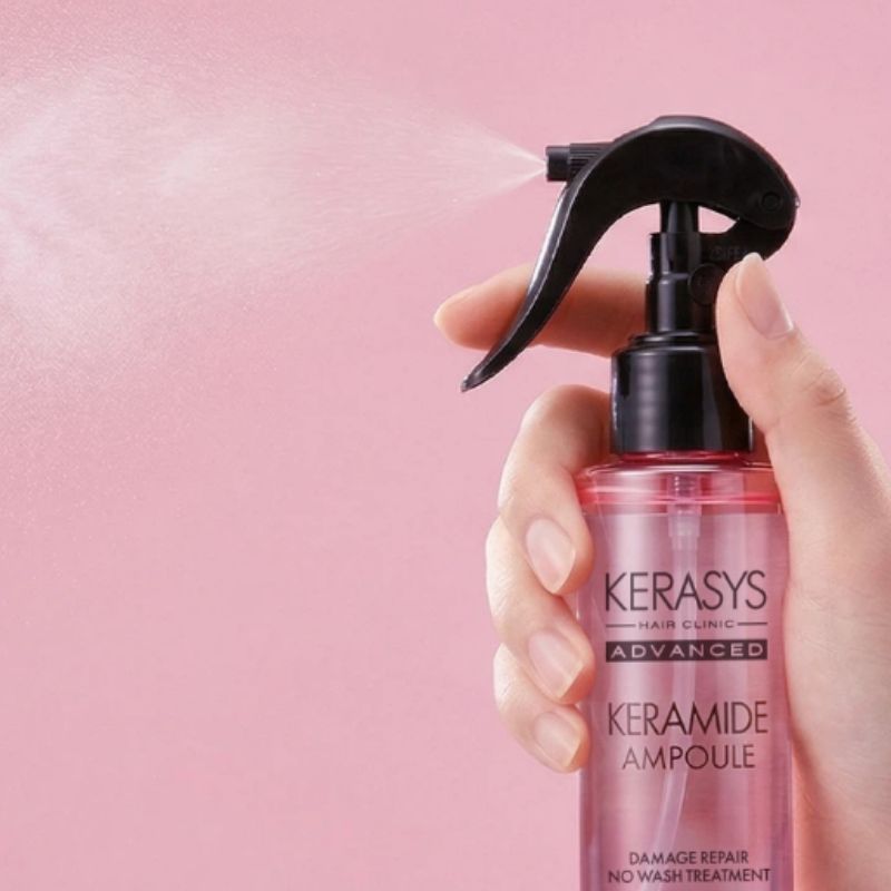 KERASYS Keramide Extreme Damage Clinic No-Wash Treatment 100ml – Intensive Leave-In Repair Hair Treatment