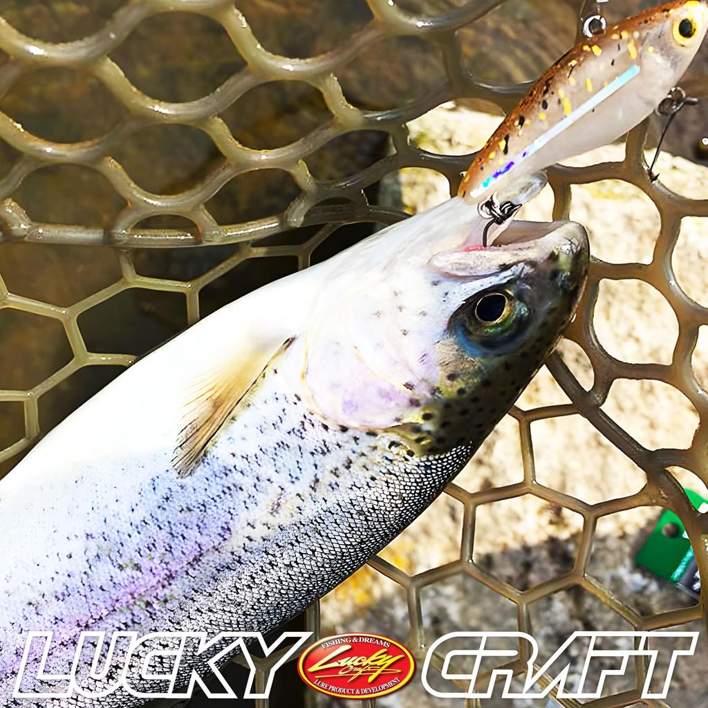 Lucky Craft Baby Vibe 50SP for stocked trout fishing 50SP (5960 Crab-Free, Suspend)