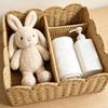 Divided Storage Basket Natural with Interior Organized for Shelf