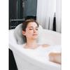 Bathtub Neck Pillow - 4D Air Mesh Back Support w/ 6 Suction Cups