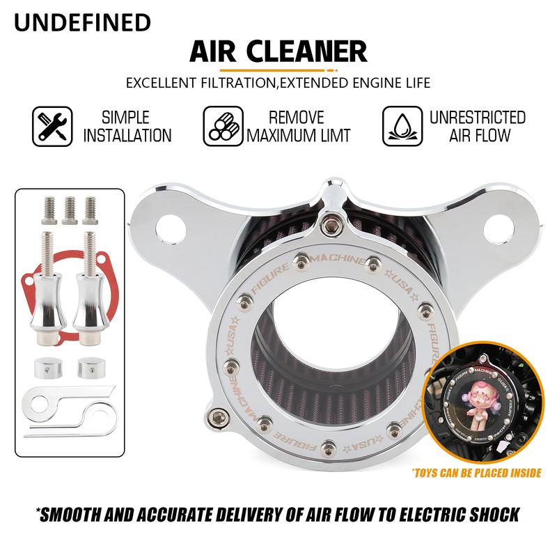 Motorcycle Air Filter Intake Cleaner System Kit For Harley Touring Road King Ultra Limited Dyna Super Glide Softail Night Train