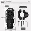 Adjustable Bottle Cage Holder, Handlebar Water Bottle Stand for MTB Road Cycling, Electric Bicycle Motorcycle Accessories