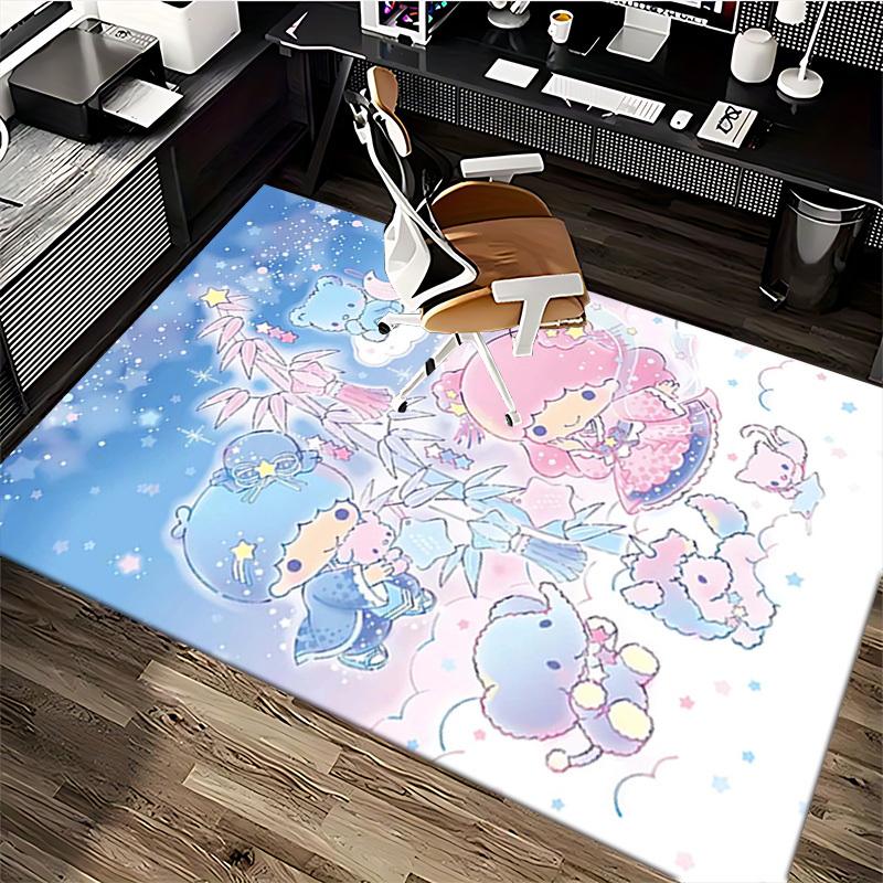 Anime Cartoon Design Chair Mat - Festival Gift for Office, Home Decor, Living Room, Bedroom, Game Room & Dormitory Carpet (Seasonal Universal).E053