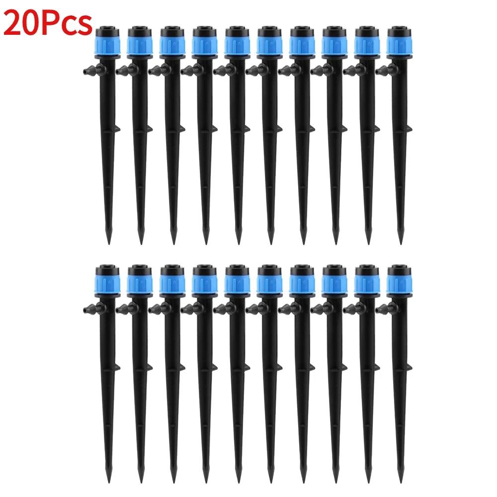 10-100Pcs Garden Micro Drip Irrigation 360 Degrees Rotating Nozzle Sprayer Sprinkler for 4/7" Hose Garden Plants Watering System