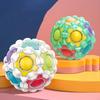 Barngyroskop Lysande Barn Upplysning Plast Kroppsmassage Stressavlastningsleksaker Hjärnkoordination Förmågasträning