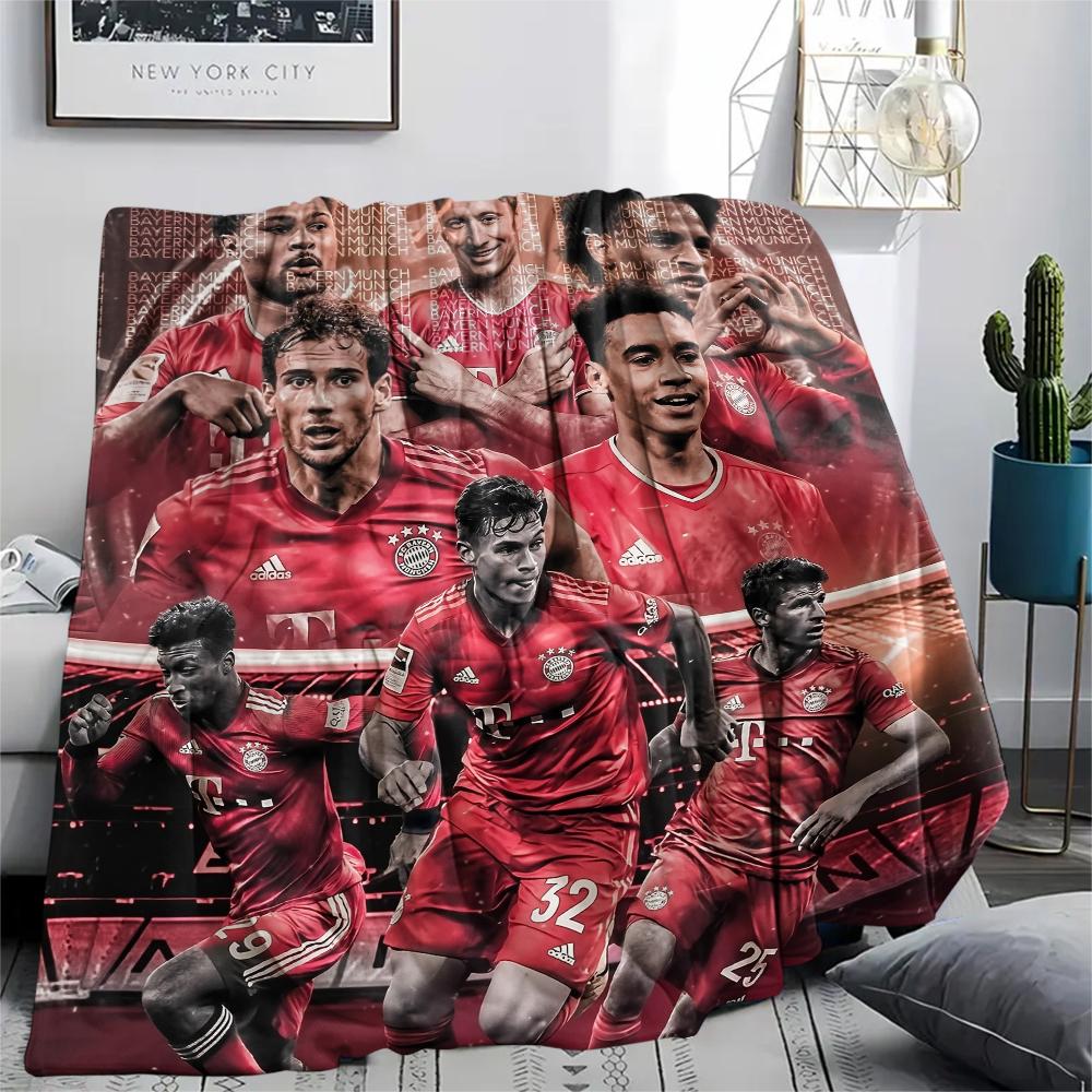 

ФК Баварія Мюнхен, Фланелева ковдра з візерунком, Висока якість, Зручна для всіх сезонів, Декор для дому, Тепло та затишок, Ідеально для подарунків. 130cm x 150cm