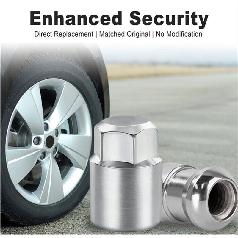 Wheel Lock Lugs& Lug Nut Set For Honda For Civic, Accord CR-V Replaces 08W42SCV100 08W42-SCV-101 08W42-SCV-102