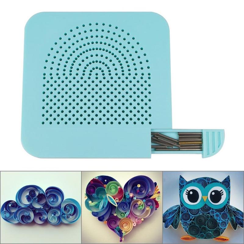 Quilter Grid Guide Paper Craft Tool 20 Roots Needle Plate Handmade Gift Crafting Paper Quilling