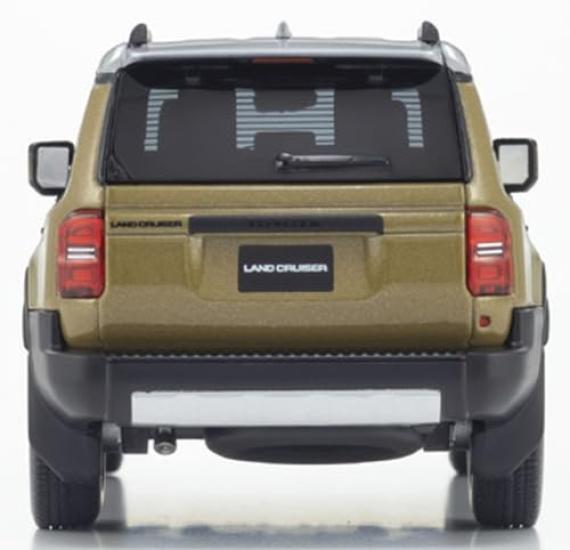 Kyosho Original Scale Toyota Land Cruiser 250 ZX First Edition Finished Product KS03927SG1 1/43 (Sand/Light Gray)