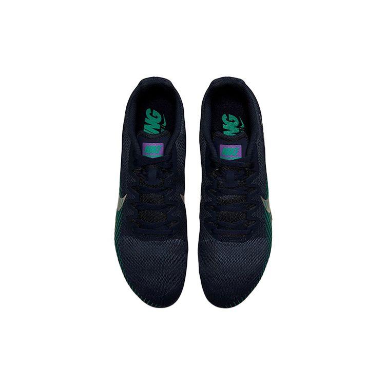 Nike Zoom Rival M 9 Obsidian Wild Berry Unisex Sneakers Blue Clear-Emerald Metallic-Silver AH1020-406